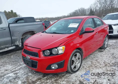 2013 Chevrolet Sonic Ltz Auto z USA, uszkodzony, nr VIN 1G1JE5SH3D4102518